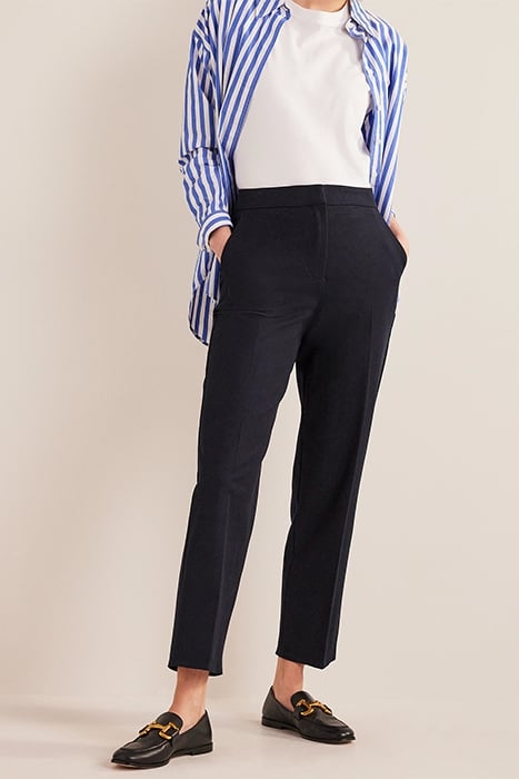 BI-STRETCH TAPERED TROUSERS NAVY 3