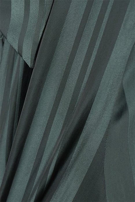 FELICITY-STRIPED BUTTON-DOWN SHIRT EMERALD 6