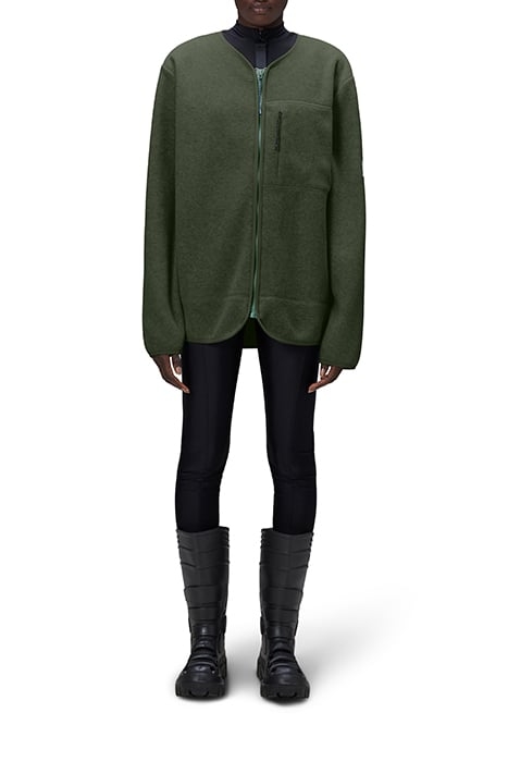 UNISEX FLEECE JACKET T1 GREEN 4