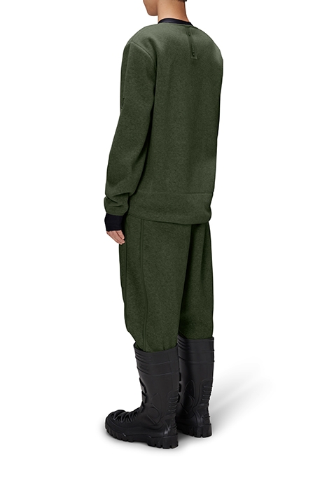 UNISEX FLEECE JACKET T1 GREEN 3