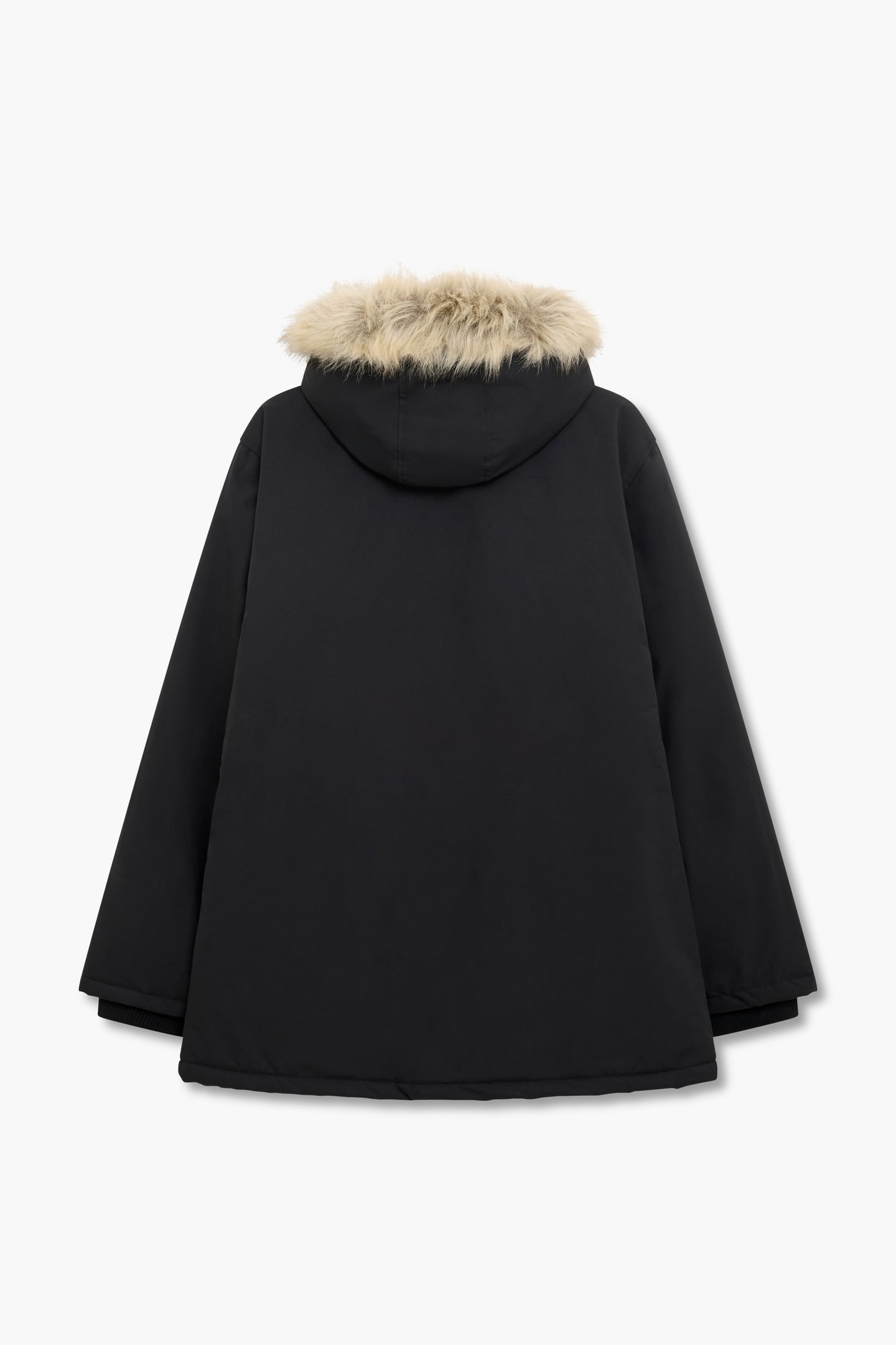 PARKA FUR L BLACK 2