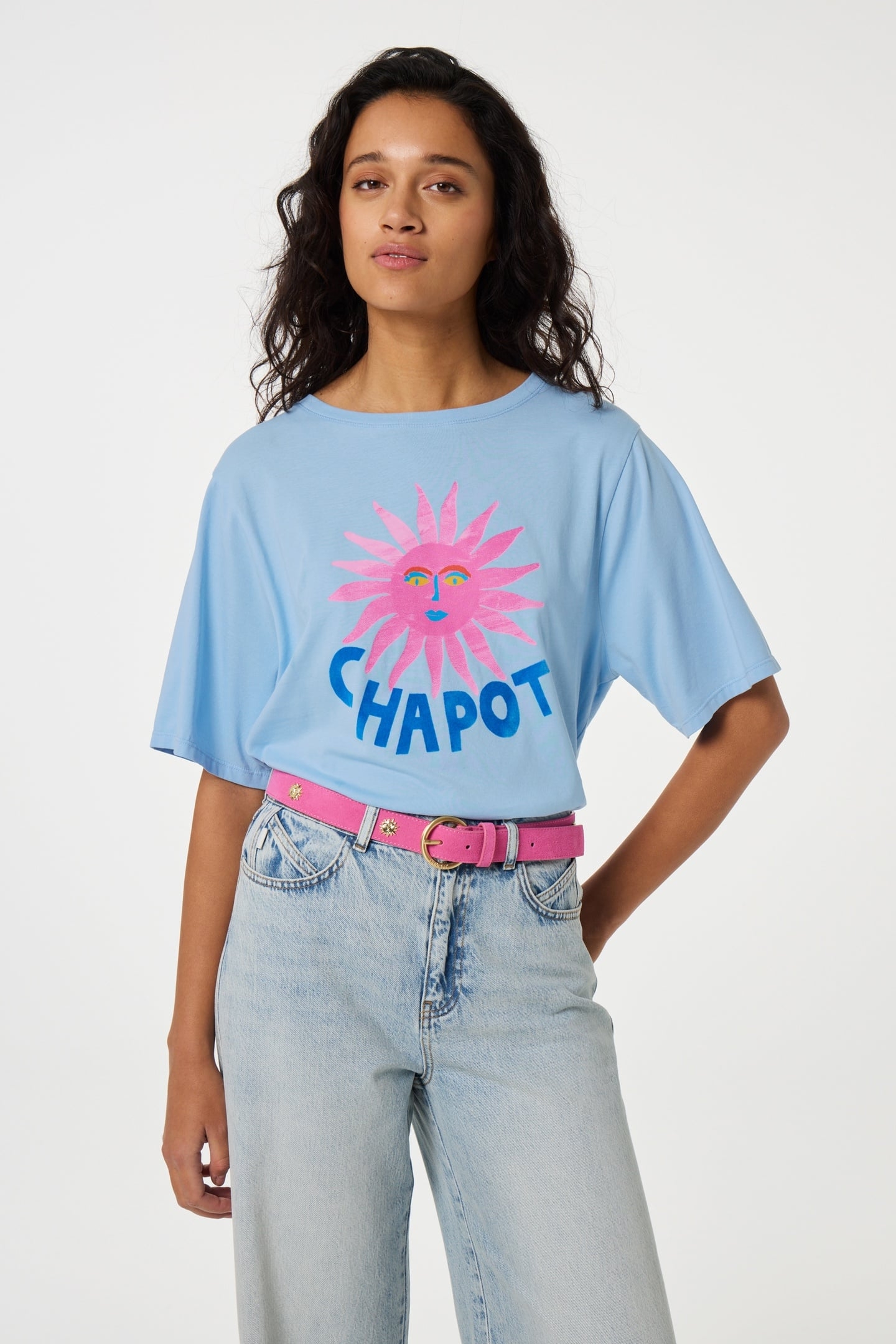 STUDDED SUN BELT PINK DREAM 1