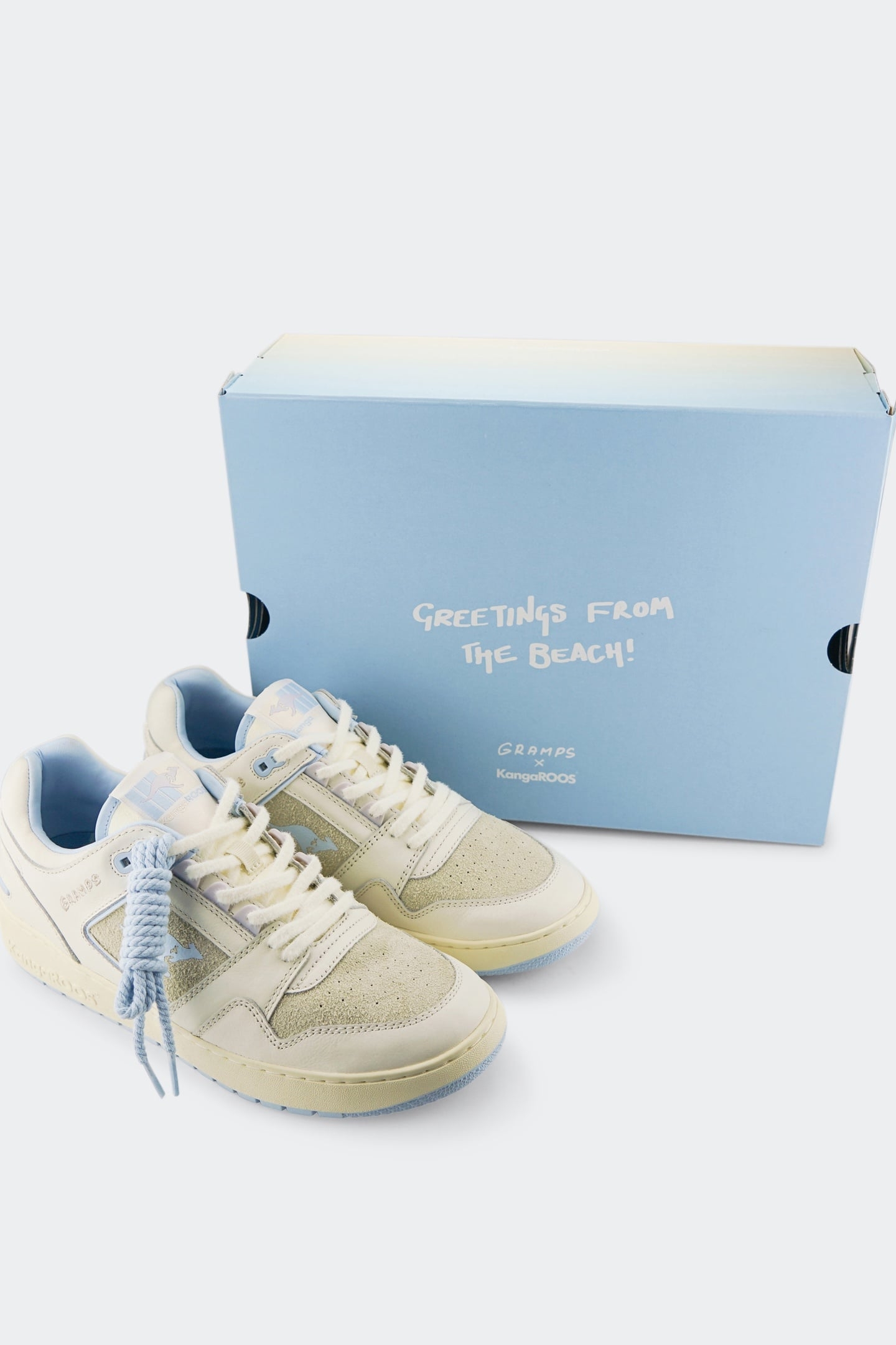 UNISEX HOT SHOT LO X GRAMPS CANNOLI CREAM/WINTER WHITE 2