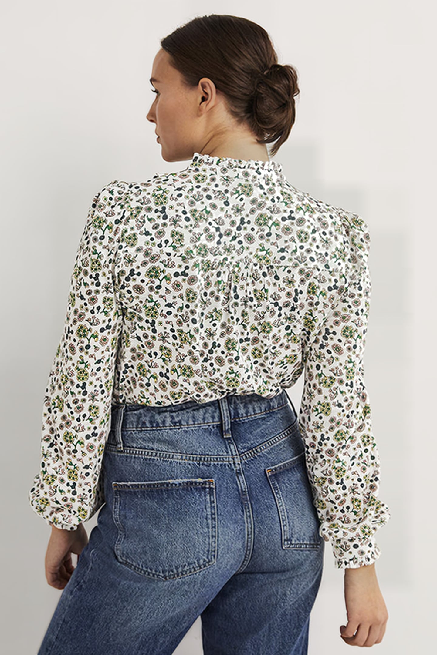 RUFFLE JERSEY SHIRT IVO 2