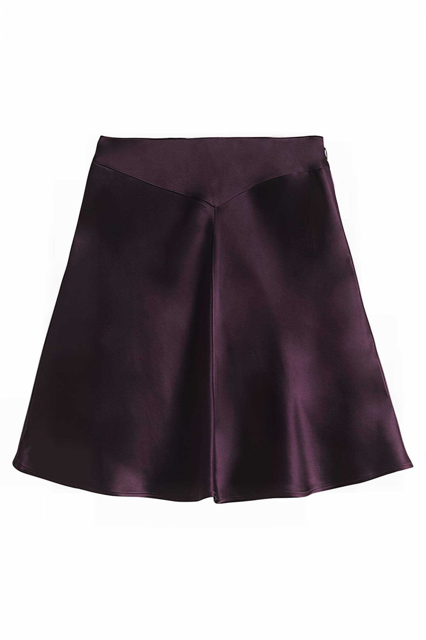 SATIN BIAS-CUT MINI SKIRT BER 5