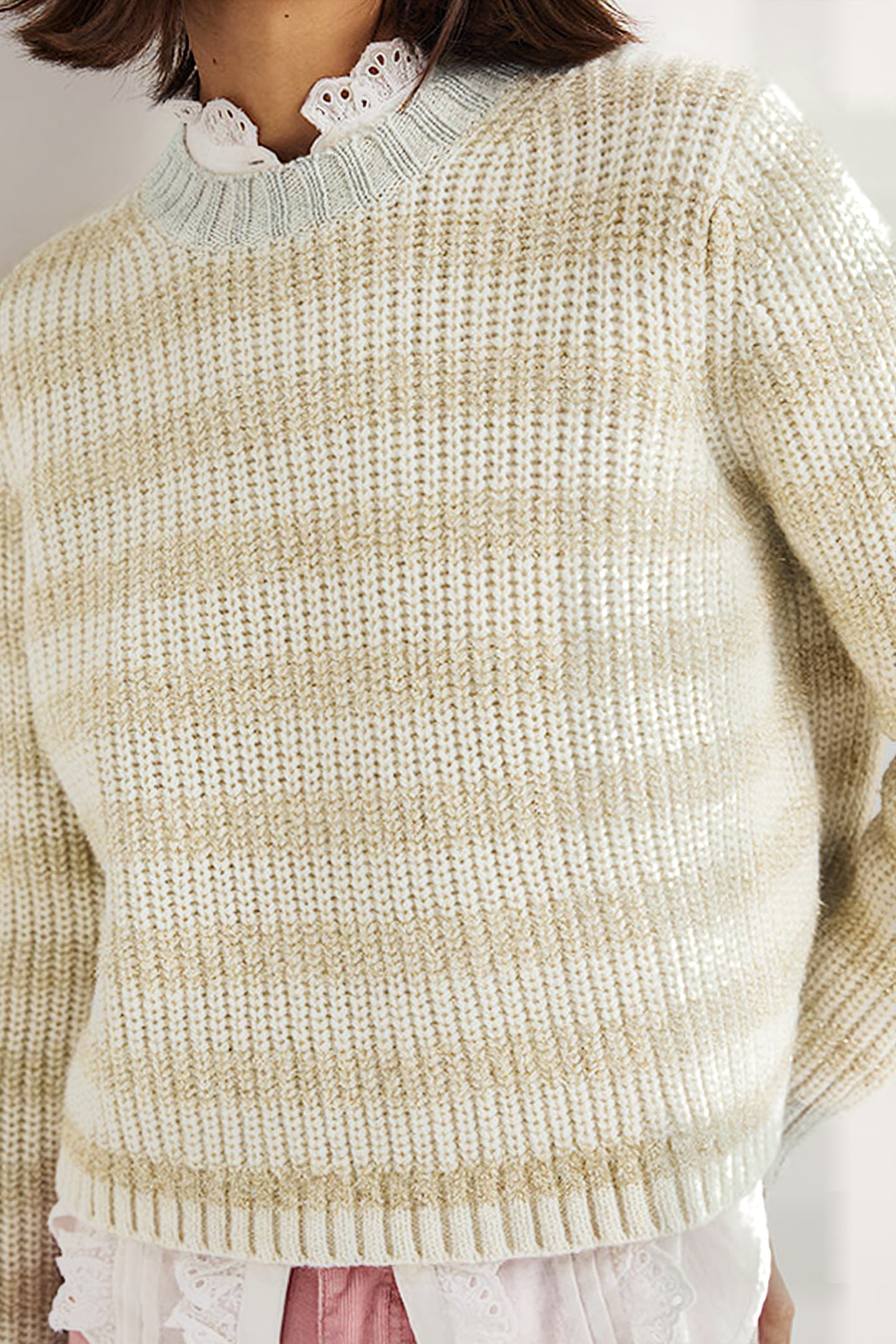 TINSEL STRIPE JUMPER IVO 3