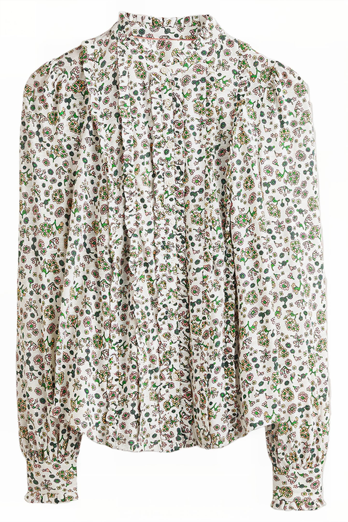 RUFFLE JERSEY SHIRT IVO 3