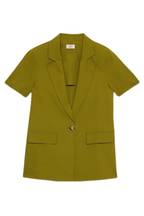 SHORT-SLEEVED BLAZER GREEN 3