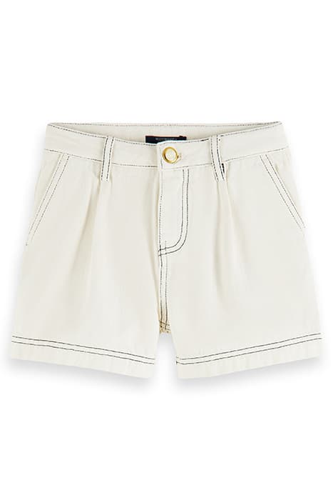 AMS BLAUW BOYFRIEND SHORT - ECRU by Scotch & Soda