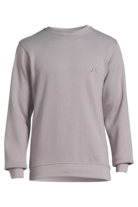 TON SUR TON LOGO CREWNECK LIGHT GREY by ASPACT