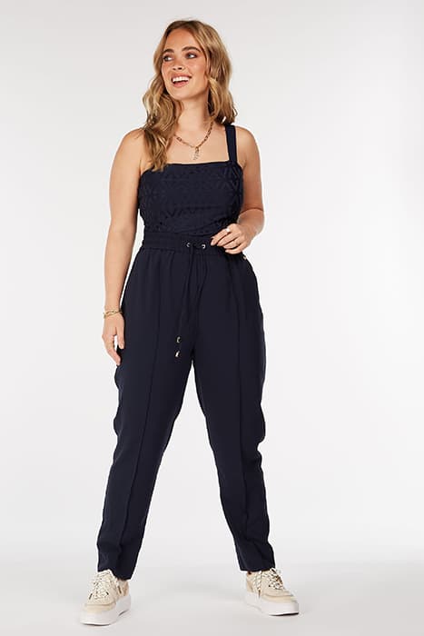 JV GERALDINE TROUSERS DARK BLUE by JOSH V