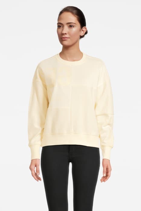 SWEAT SHIRT PRINT PATCH OFF-WHITE by Geisha