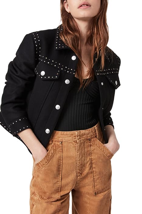 ACEY STUD JACKET BLACK by AllSaints