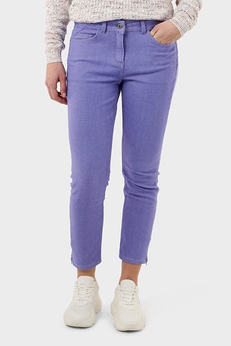 SKINNY HIGH WAIST BROEK JACARANDA by Sandwich