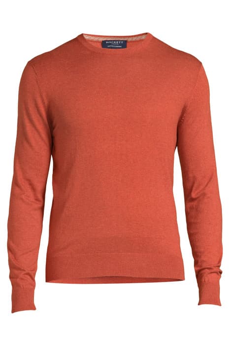 COTTON CASHMERE CR ORANGE by Hackett London