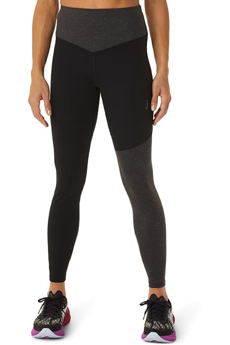 FLEXFORM COLOR BLOCK HIGH WAIST TIG PERFORMANCE BLACK/PERFOR by ASICS