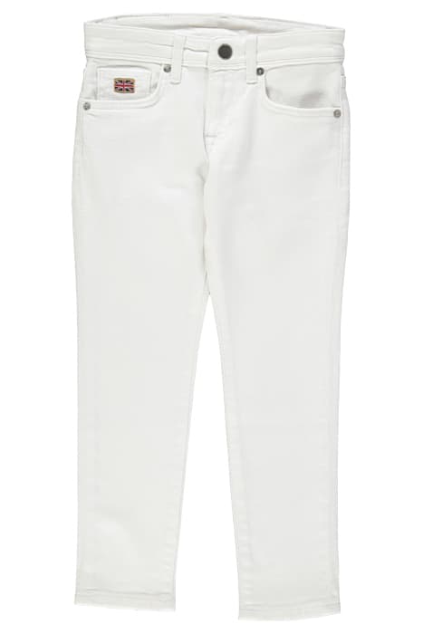 WHITE DENIM WHITE by Hackett London