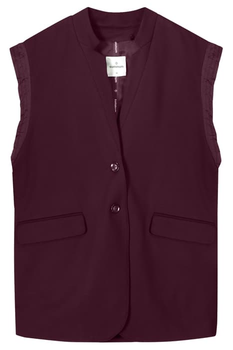 GILET PUNTO MILANO WINE by Summum Woman