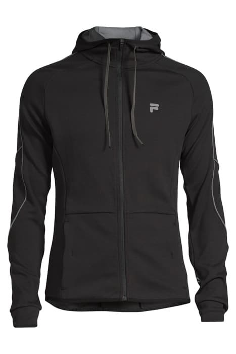 ROVIOGO SLIM FIT HOOD JACKET BLACK by FILA