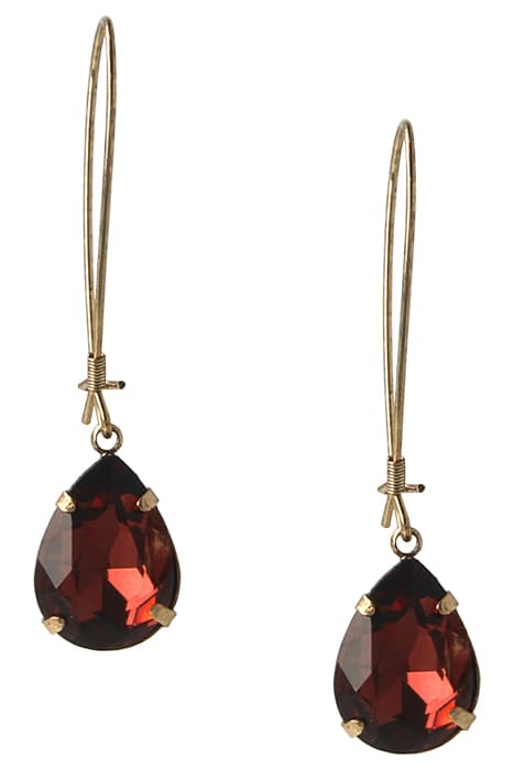 OTAZU IDA EARHANGERS BURGUNDY by OTAZU