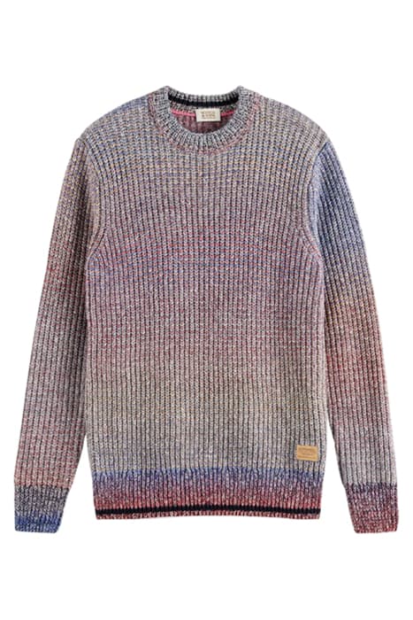 GRADIENT RIB-KNIT PULLOVER COMBO B by Scotch & Soda