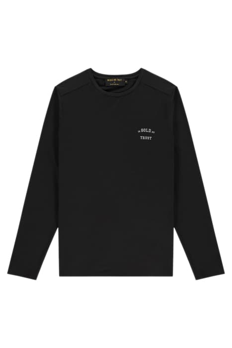 SPORT LONGSLEEVE JET BLACK by In Gold We Trust