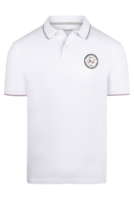 TIPPING POLO WITH BADGE RF WHITE by McGregor