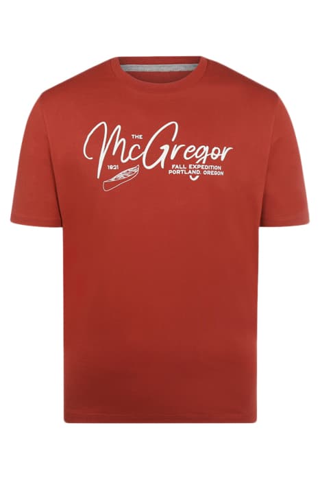 T-SHIRT EXPEDITION RUSTY RED by McGregor