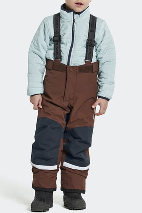 IDRE KIDS PANTS 6 EARTH BROWN by Didriksons