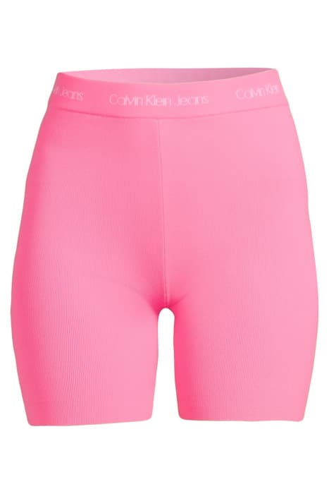 EO/ CYCLING SHORTS NEON PINK by Calvin Klein