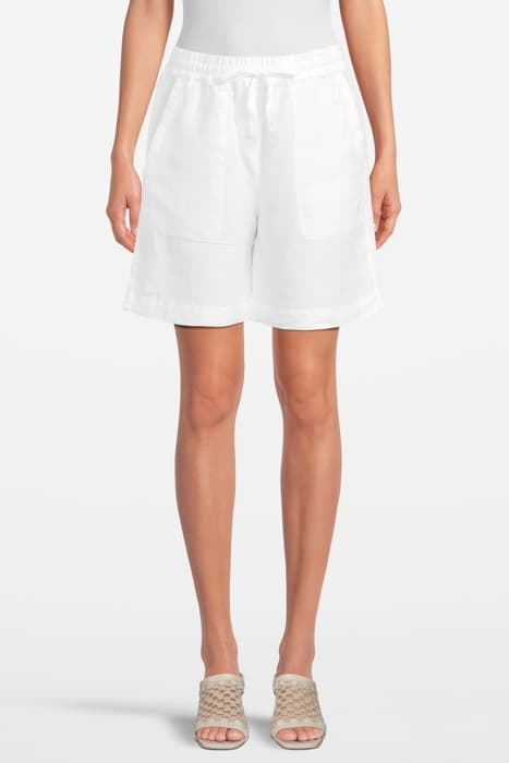 EO/ LINEN SHORT WHITE by Tommy Hilfiger