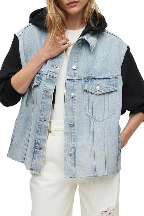 MILLIE DENIM JACKET INDIGO BLUE by AllSaints