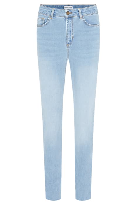 EVA DENIM SLIM TROUSERS NEW LIGHT DENIM by Fabienne Chapot