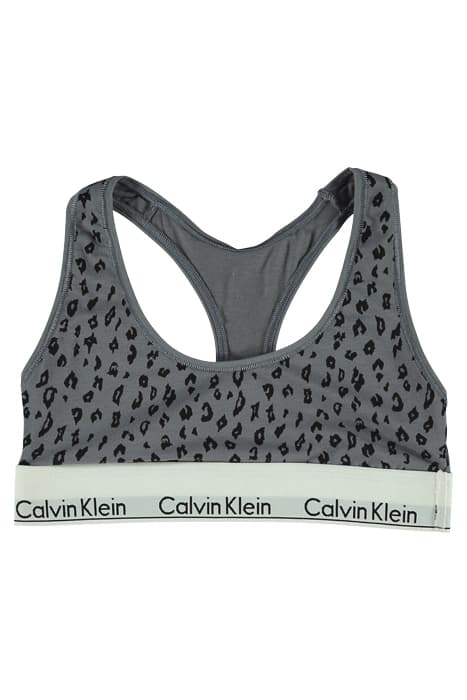 BRALETTE SAVANNAH CHEETAH_PEWTER by Calvin Klein