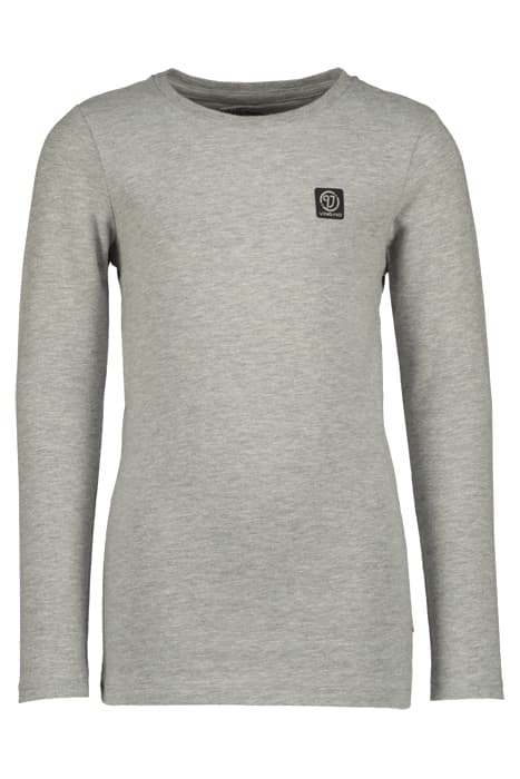 B-BASIC-LONGSLEEVE GREY MELEE by Vingino