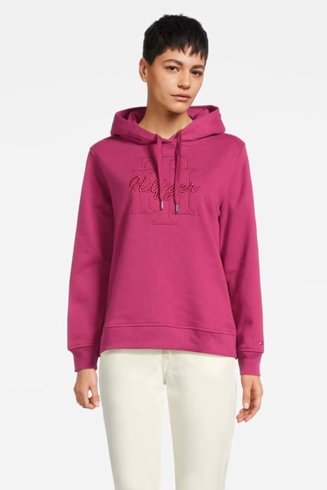 EO/ TH SCRIPT HOODIE by Tommy Hilfiger