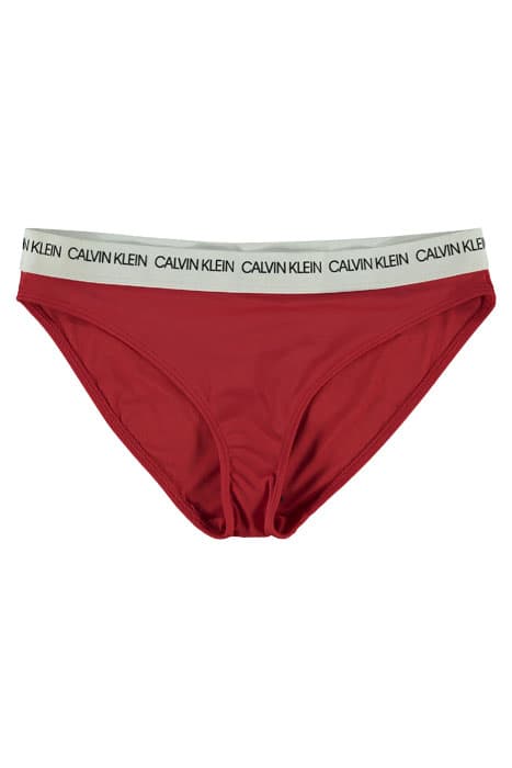 EO/ CLASSIC BIKINI HIGH RISK RED by Calvin Klein