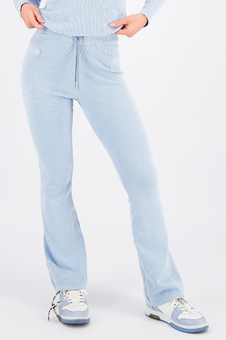 RAE RIB PANTS LIGHT BLUE by Black Bananas