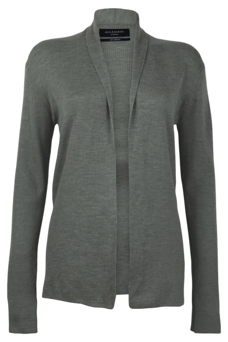 MODE MERINO OPEN CAR SAP GREEN MARL by AllSaints