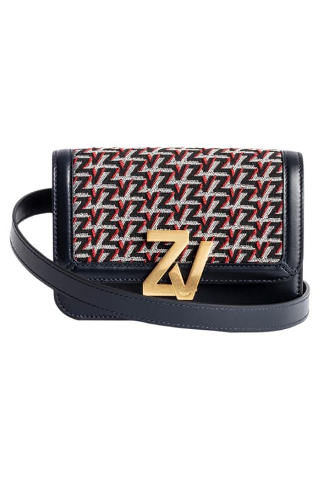 ZV INITIALE LE BELT BAG MONOGR SILVER PASSION by ZADIG&VOLTAIRE