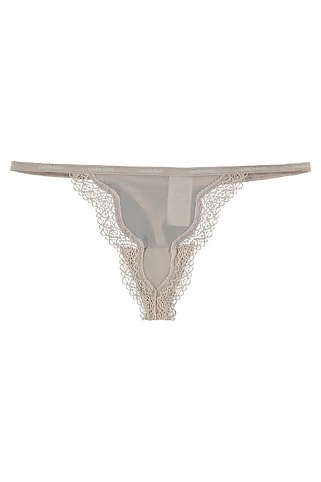 STRING THONG SHEER BLUSH by Calvin Klein