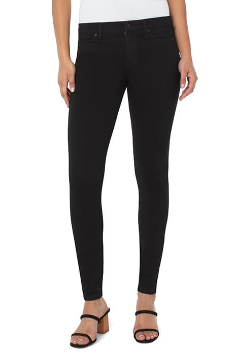 ABBY SKINNY BLACK RINSE by Liverpool