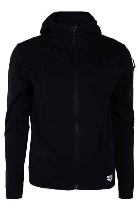 MAN HOODIE FULL ZIP A-AFM813W22 BLACK by Arena