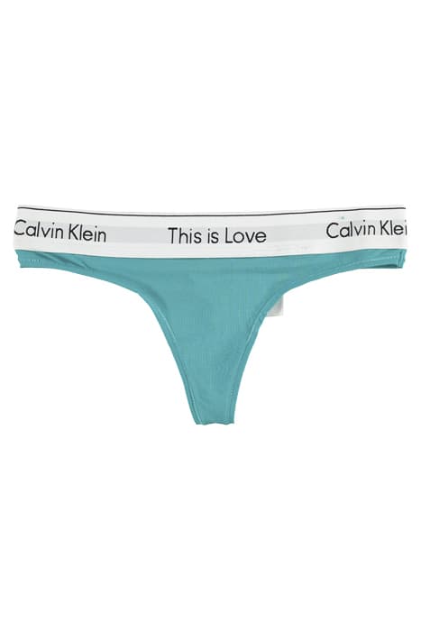 THONG ISLAND TURQUOISE by Calvin Klein