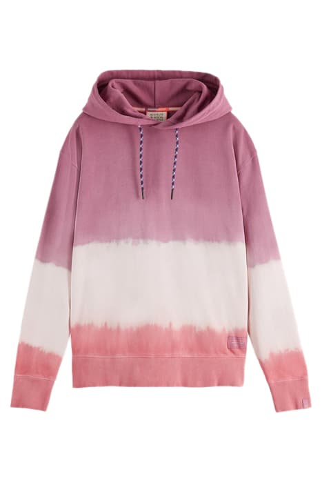 TIE-DYE ARTWORK RELAXED-FIT HOODIE COMBO D by Scotch & Soda