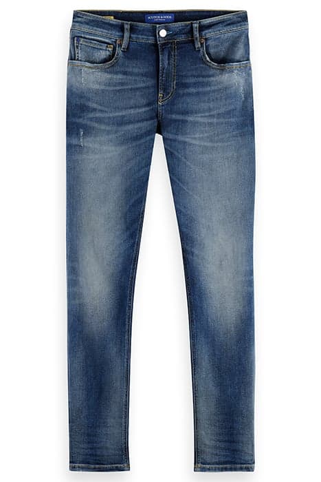 SEASONAL ESSENTIALS SKIM SKINNY JEANS — CLOUD OF SMOKE by Scotch & Soda