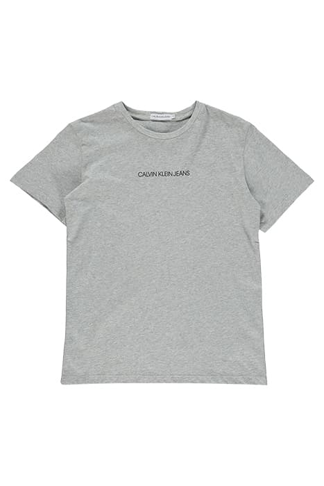 SKATE PRINT LOGO T-S LIGHT GREY HEATHER by Calvin Klein