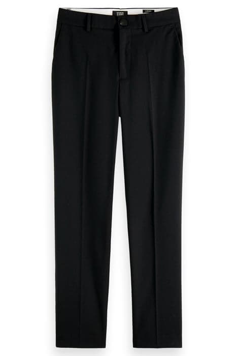 LOWRY - MID RISE SLIM TROUSERS BLACK by Scotch & Soda