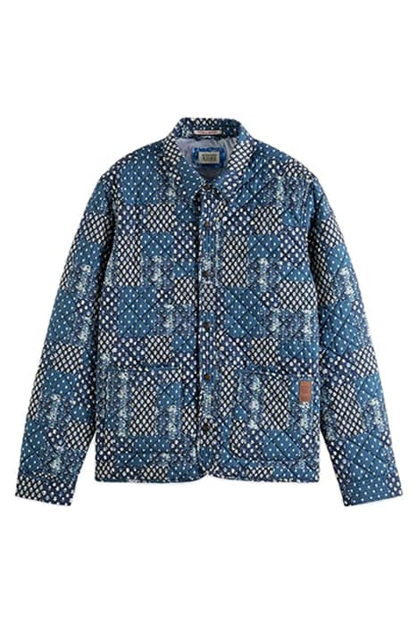 PRINTED QUILTED SHIRT JACKET COMBO B by Scotch & Soda