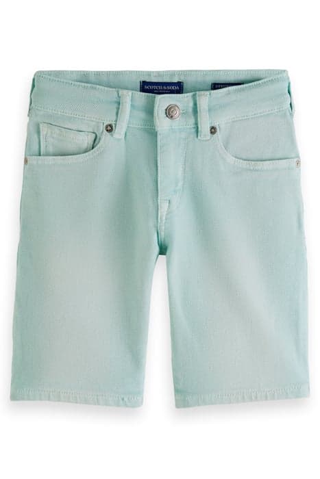 STRUMMER SLIM FIT SHORT — GARMENT DYED COLOURS PISTACHIO by Scotch & Soda